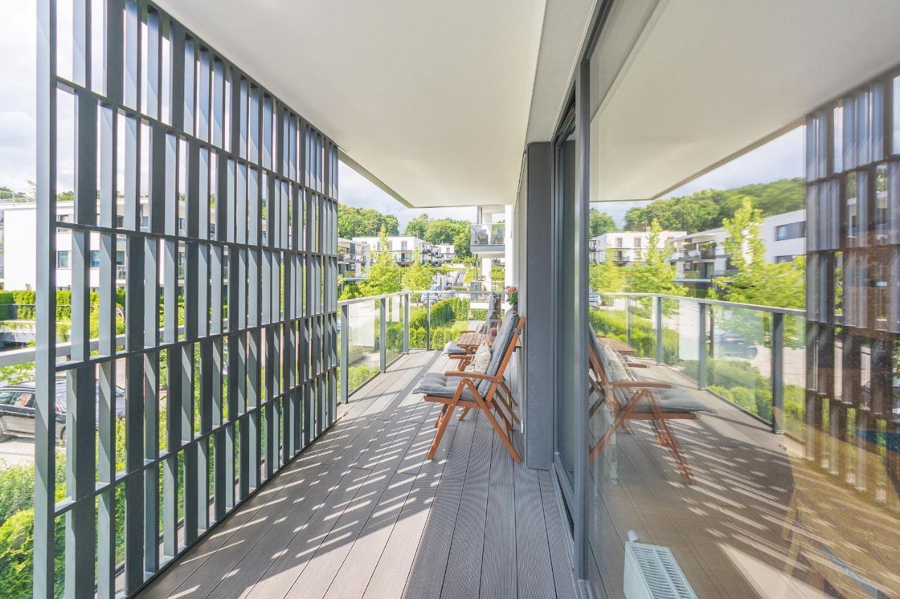 Pomorskie Apartamenty Bernadowska Green Deluxe Gdynia Exterior foto